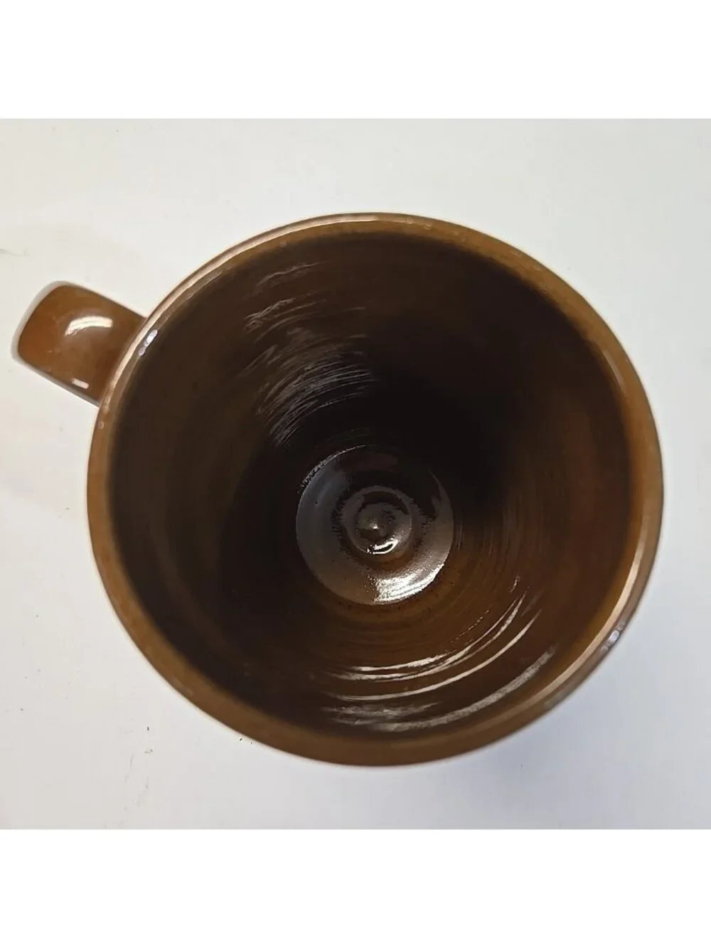 Deneen Pottery Gethsemani Farms Ceramic Mug Brown Handthrown St. Paul MN 2012
